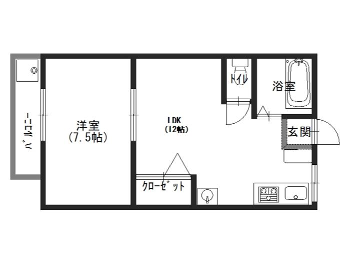 上富田町賃貸アパート　ハイツPAL105