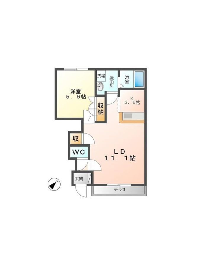 田辺市賃貸アパート　めぐみ105