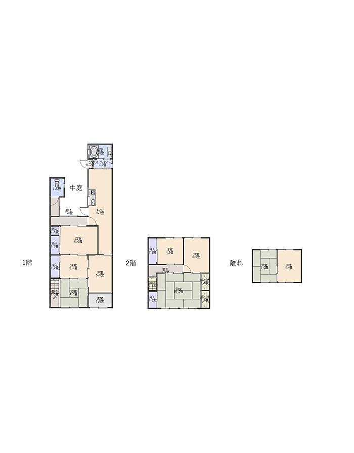 賃貸戸建て　田辺市上屋敷