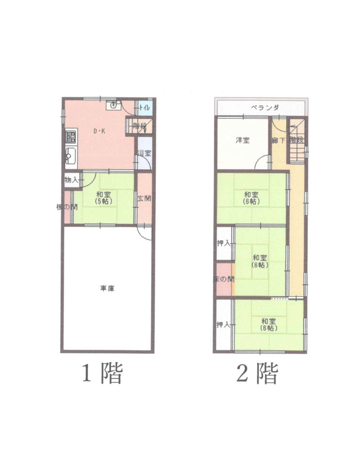 売中古住宅　田辺市上屋敷