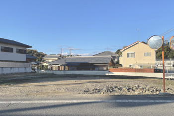 上富田町賃土地　朝来