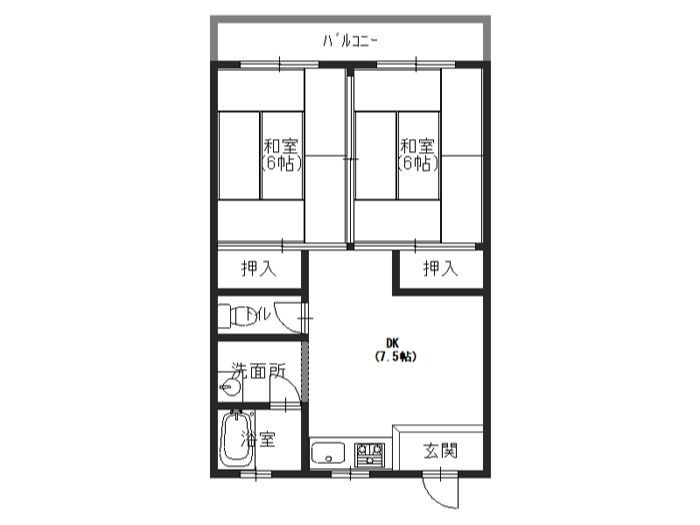田辺市賃貸アパート　メゾン学園102