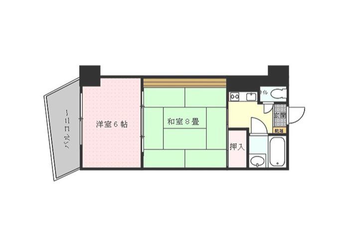 田辺市売中古マンション　ヴァイキング1号館9階
