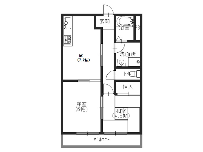上富田町賃貸アパート　大和マンション五番館