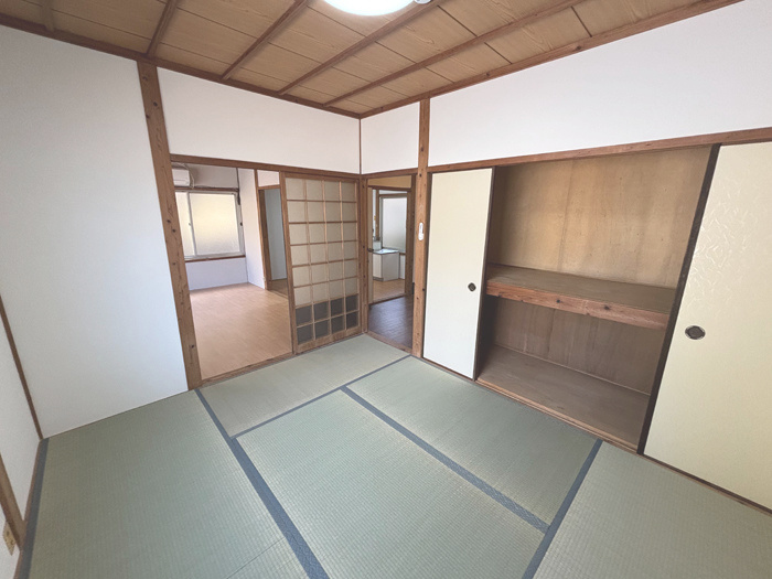 田辺市賃貸アパート　中万呂平家連棟奥側